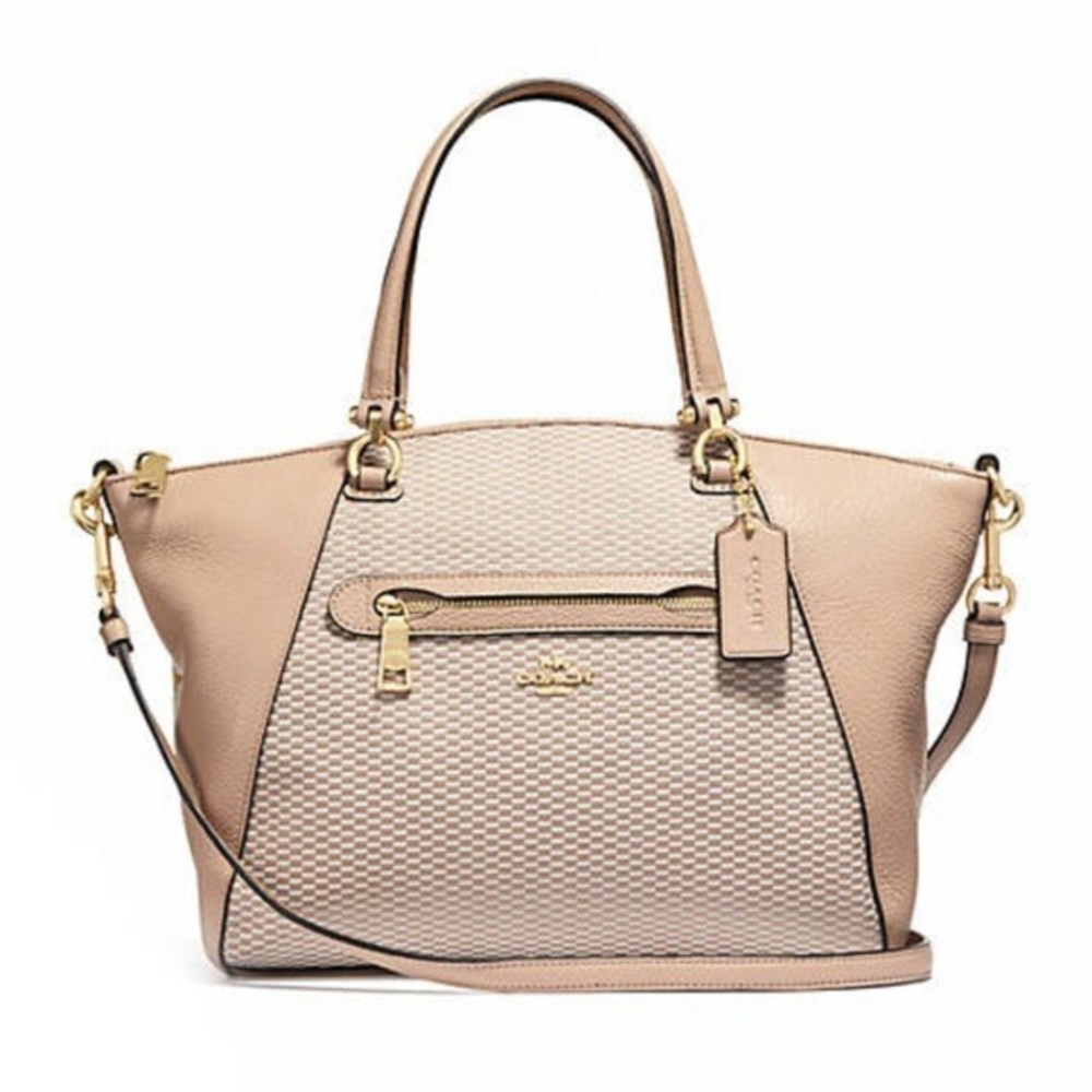 Coach Legacy Jacquered Prairie Satchel